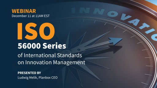 Webinar Introduction to ISO 56000 International Standards for Innovation Management