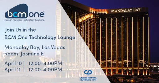 EnergyWare: A Proud Sponsor of the BCM One Lounge at the Channel Partners Conference in Las Vegas