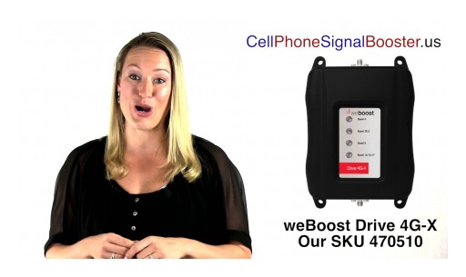 weBoost Drive 4G-X | weBoost 470510 Cell Phone Signal Booster