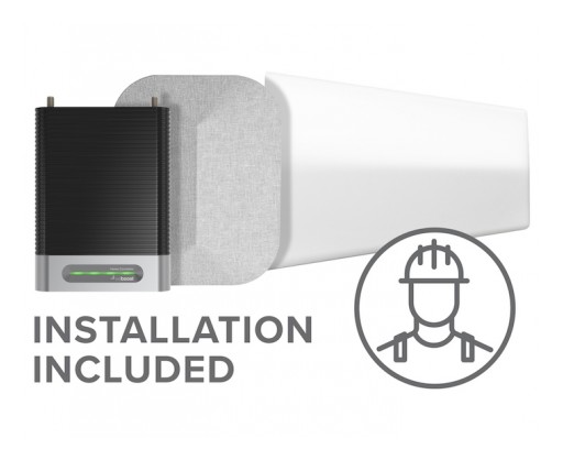 Installation Now Included With Purchase of Cell Phone Signal Booster's Kit