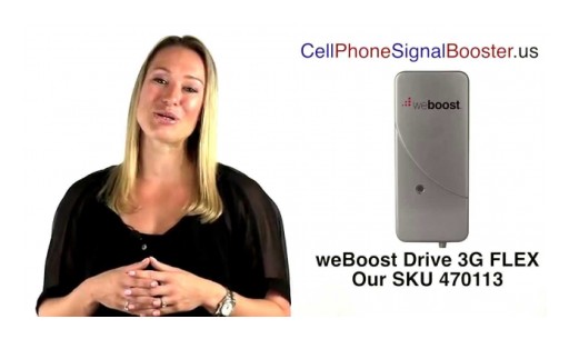 weBoost 3G Flex 470113 | Cell Phone Signal Booster For Car & Home