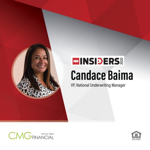 CMG Financial's Candace Baima Recognized as 2020 HousingWire Insider