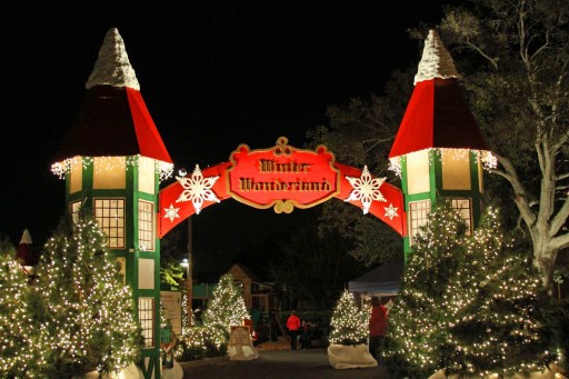 Church of Scientology Transforms Former Checkers Lot Into Beautiful Park for Magical Winter Wonderland in Downtown Clearwater