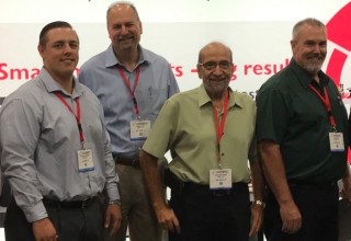 Mr Saada and a few members of the Hi-Speed Sales Team 