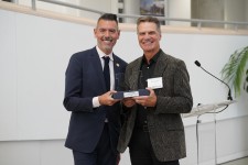 2019 Distinguished Alumni Award was presented to Gordon Carrier