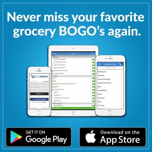 JustBOGOS, First of Its Kind Grocery Savings App, Expands to Android