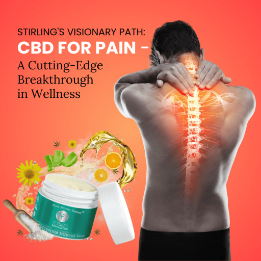 Stirling Announced Its New CBD Lotion Line-Up – 2000mg of CBD for Pain in Each Bottle
