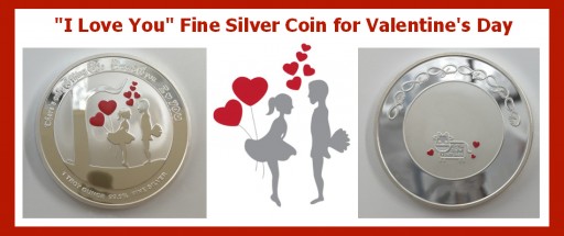The I Love You Silver Coin Is Perfect for Couples Who Want a Gift That Lasts as Long as Their Love