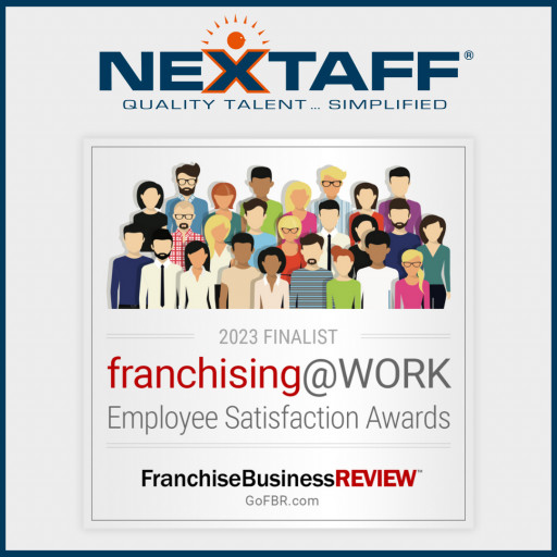 NEXTAFF Named a 2023 Franchising@WORK Award Finalist by Franchise Business Review