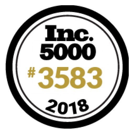 Vizzia Technologies Named to the 2018 Inc. 5000 List of America's Fastest-Growing Private Companies