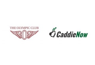The Olympic Club and CaddieNow logos
