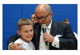 This lucky kid will be Steve Kalafer's guest at Yankee Stadium™!