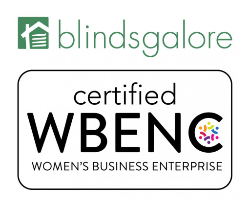 Blindsgalore Certified by Women's Business Enterprise National Council
