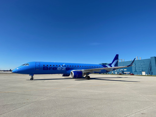 Breeze Airways Announces Debut Service From 16 Cities  Including Tampa Bay, Charleston, Norfolk and New Orleans; 95% of New Breeze Routes Are Without Existing Nonstop Service