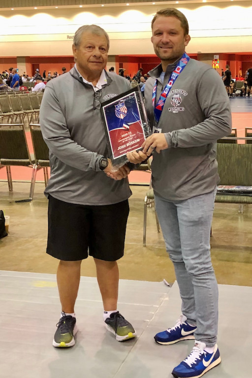 Cleveland's Higher Calling Youth Wrestling Coach Bosken Wins 2021 National AAU Coach of the Year