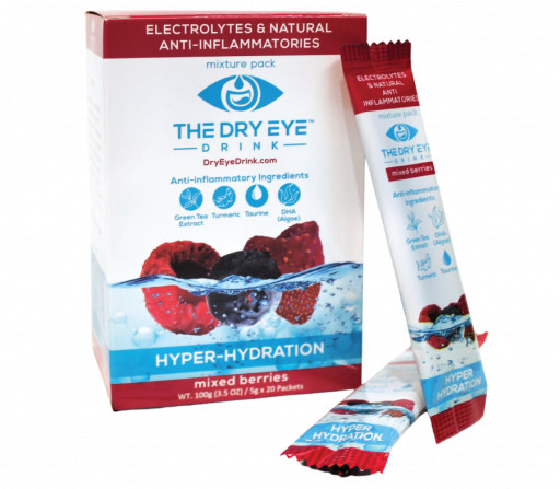 Bruder Healthcare Now Exclusive Licensor of the Dry Eye Drink&#8482; — First and Only Ophthalmic Anti-Inflammatory Hyper-Hydrating Drink