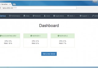 New Home Page Server Genius - TSplus monitoring add-on