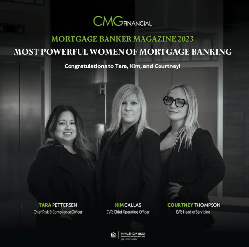 Three CMG Leaders Recognized as Powerful Women of Mortgage Banking in 2023