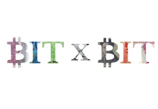 Bit x Bit: In Bitcoin We Trust logo White