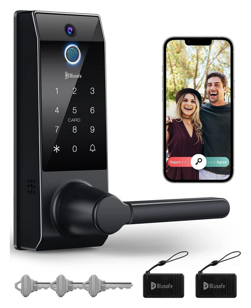 Blusafe Introduces New Smart Lock With Biometric Fingerprint Sensor for Ultimate Home Security