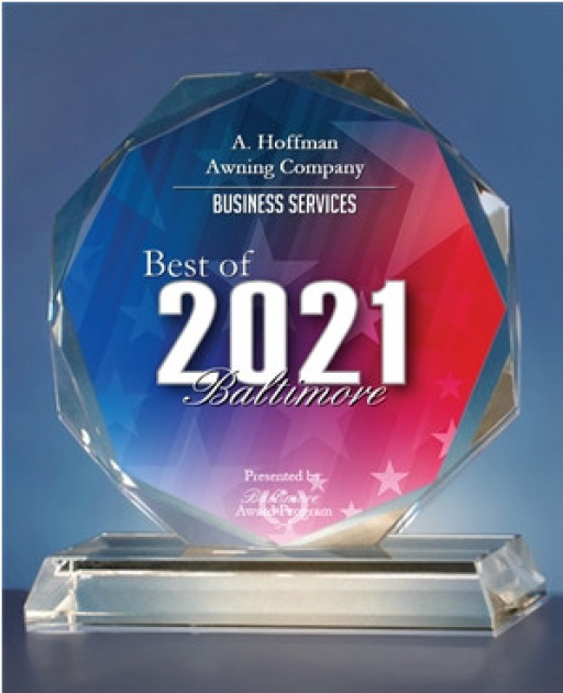 A. Hoffman Awning Company Receives 2021 Best of Baltimore Award