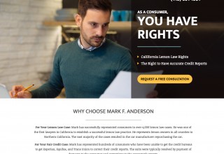 Attorney Mark F. Anderson's Website