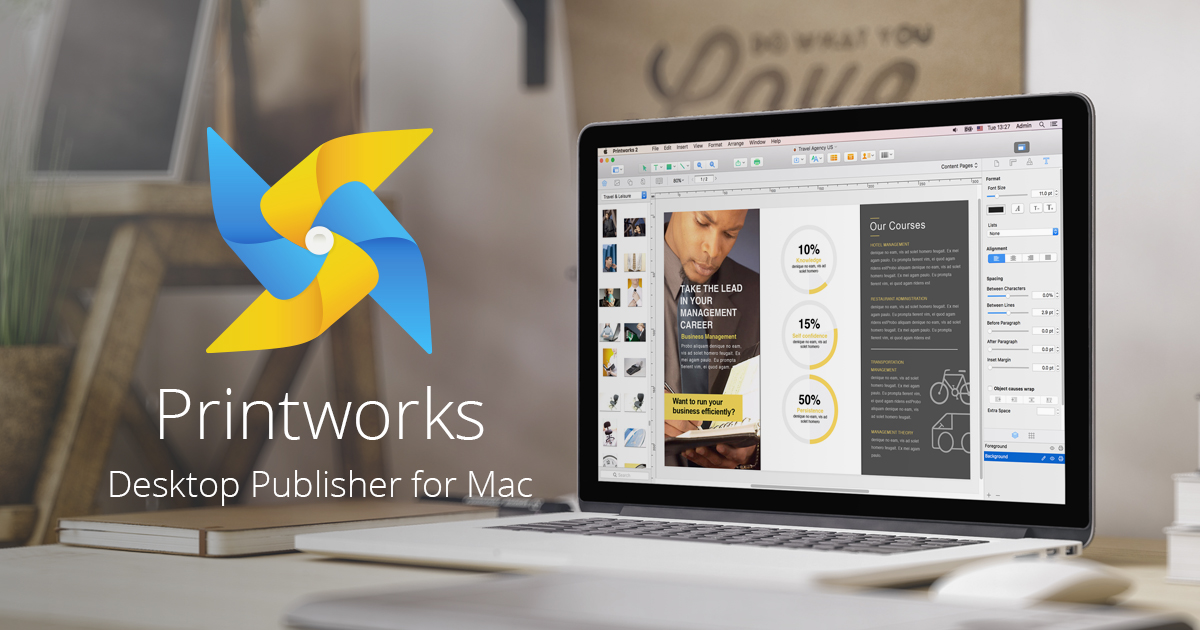 Printworks 2 0 3 – all purpose desktop publishing applications