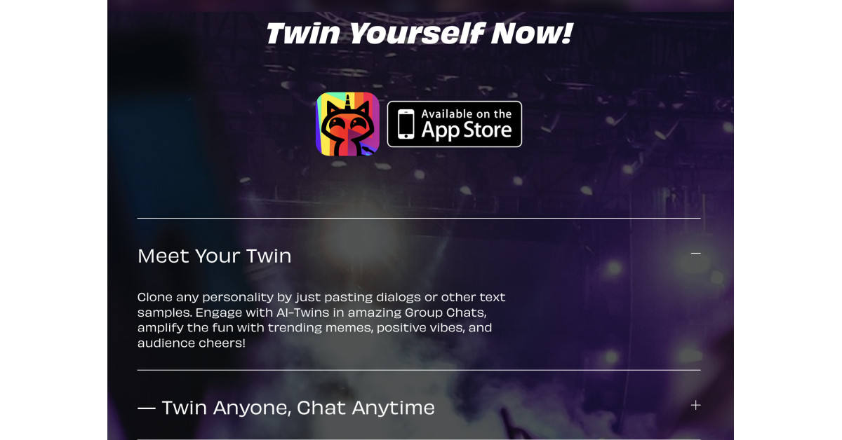 The Twins on the App Store