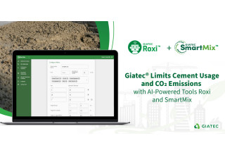 Giatec\u00ae Limits Cement Usage and CO2 Emissions with AI-Powered Tools Roxi\u2122 and SmartMix\u2122