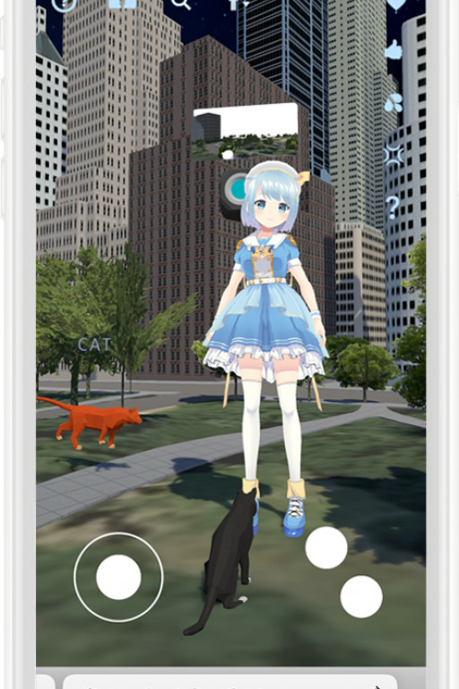 Stroll around Tokyo and New York as a cat in a 3D virtual space