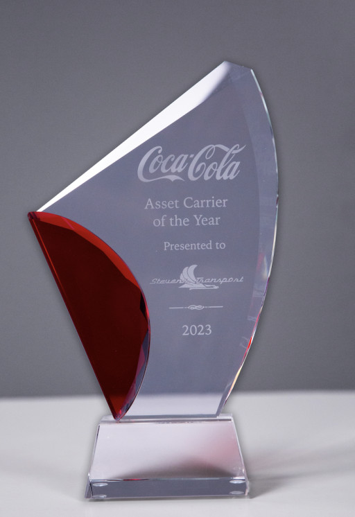 Coca-Cola Honors Stevens Transport With 2023 Asset Carrier of the Year Award