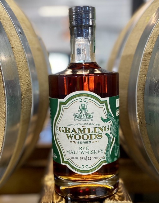 Tarpon Springs Distillery's Gramling Woods Rye Malt Whiskey Wins Double Gold at the 2022 San Francisco World Spirits Competition