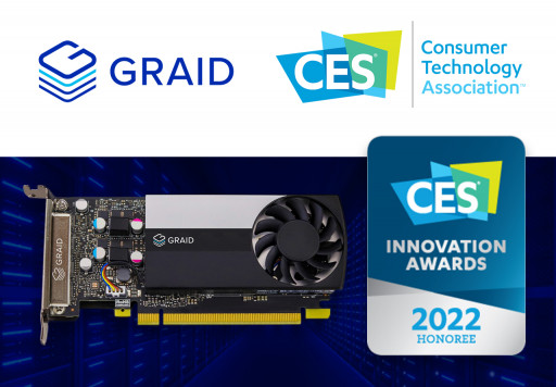 CES Innovation Awards Honoree GRAID Technology Displays Cutting-Edge RAID Solution at CES 2022