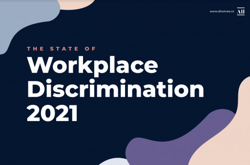 80% of Employees Experienced Discrimination While Working Remotely According to AllVoices' 'State of Workplace Discrimination 2021' Report