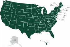 Abacus Life Map - 49 States