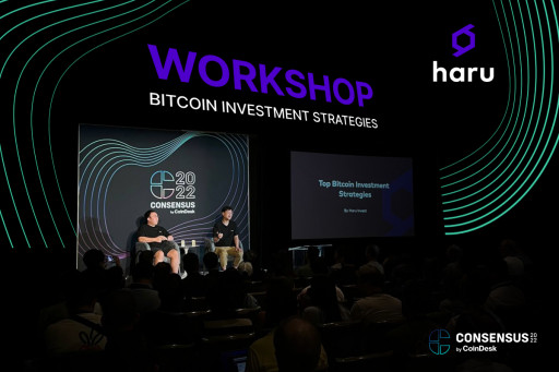 Haru Invest Talks Bitcoin Investment Strategies During Consensus 2022 Workshop