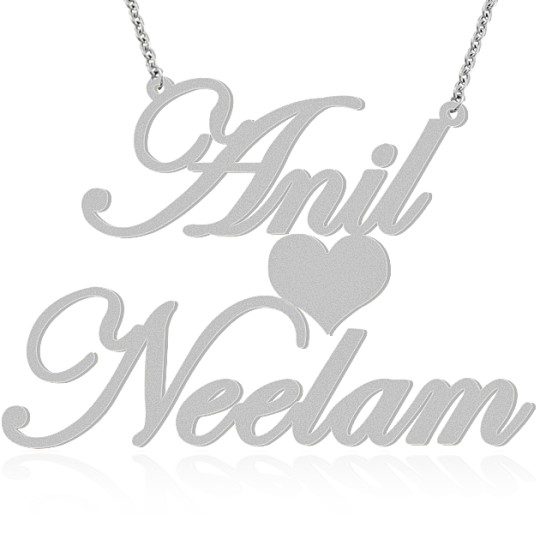 Necklaces with names