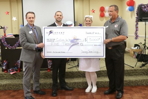 Aston Gardens at Pelican Marsh Donates More Than $6,400 in Support of US Veterans