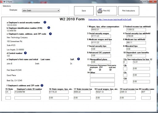 New EzW2 2014 Tax Preparation Software Makes Filing Forms W-2 & 1099  As Easy as 1, 2, 3