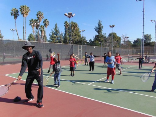 Team G Tennis Hosts Tennis and Athletic Training Day for the Children of URM's Hope Gardens Family Center