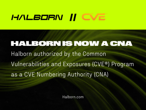 Web3 Security Firm Halborn Authorized by CVE Program as a CNA