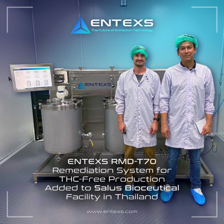 ENTEXS Team at Salus Bioceutical Installation