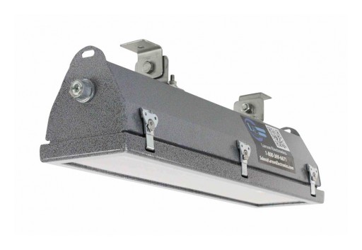 Larson Electronics Releases Explosion Proof UV Fluorescent Fixture, 120-277V AC, (3) 2' T8 UV-C Lamps
