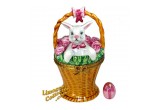 Bunny Rabbit in Basket of Roses Limoges Box | LimogesCollector.com