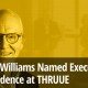 Jim Williams Named Executive in Residence at THRUUE