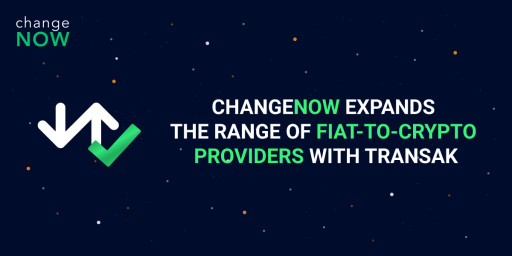 ChangeNOW Instant Exchange Expands the Range of Fiat-to-Crypto Providers With Transak