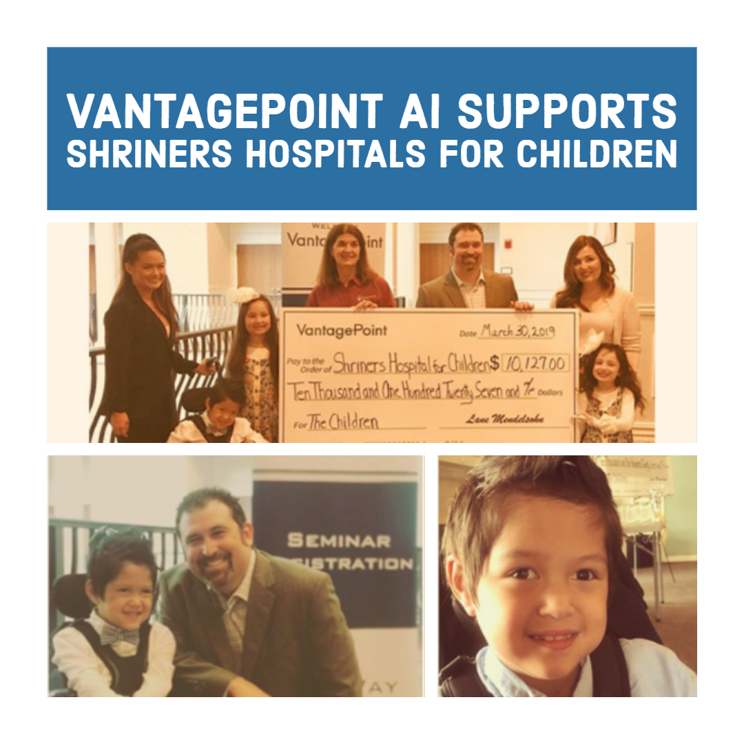 Vantagepoint AI Makes Another +10,000 Donation to Shriners Hospitals