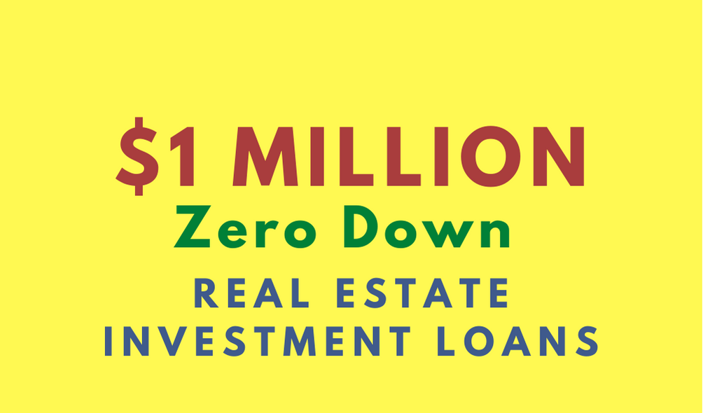 Real Estate Investors Can Now Borrow Up to 1 Million With Zero Down