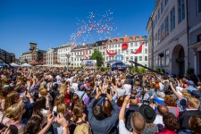 On Saturday, May 27, thousands of overjoyed Scientologists gather in central Copenhagen where the city's most famous squares converge, to celebrate the triumphant grand opening of the new Church of Scientology Denmark.