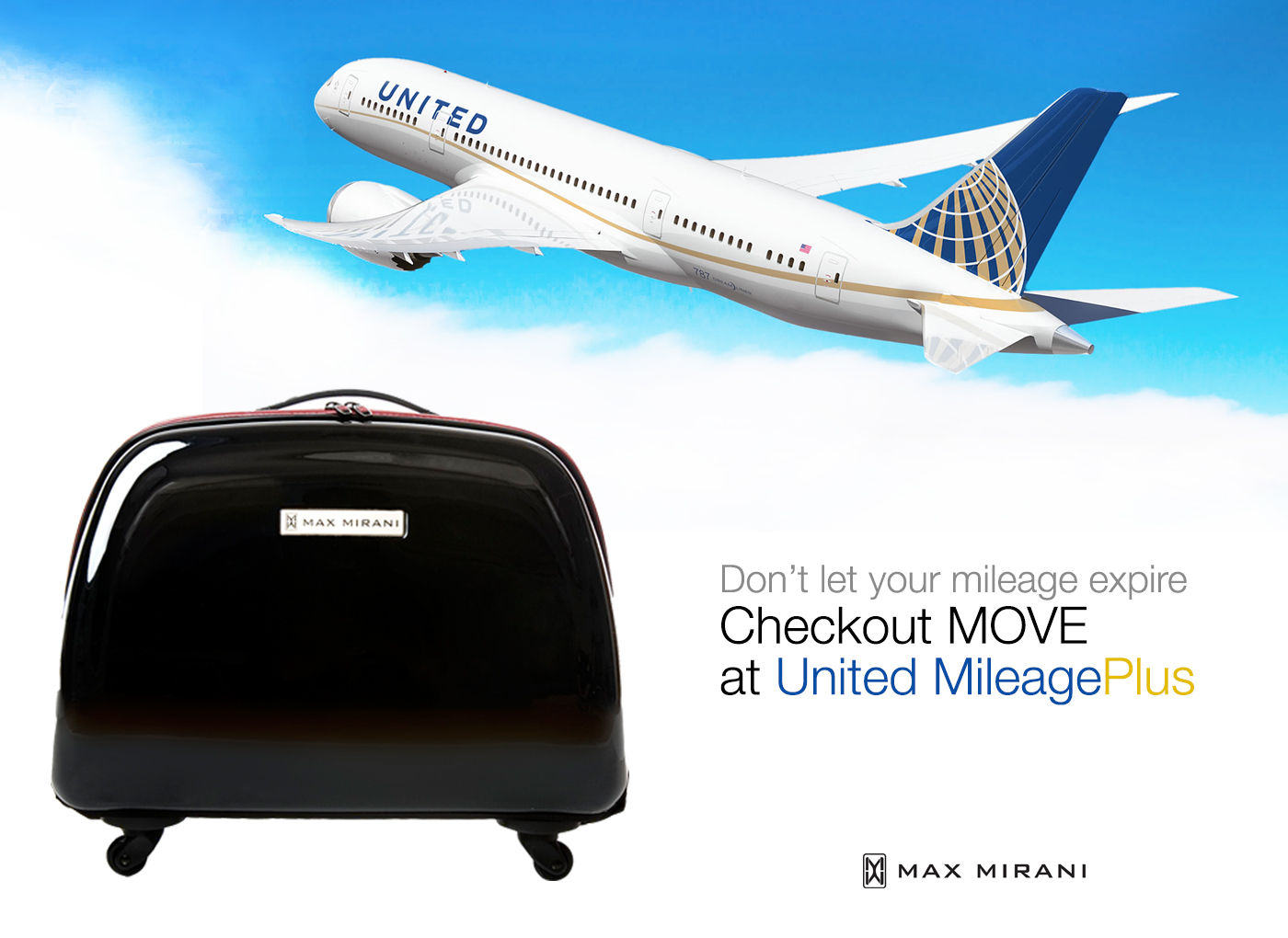 Max Mirani Now Available on United MileagePlus Program Newswire